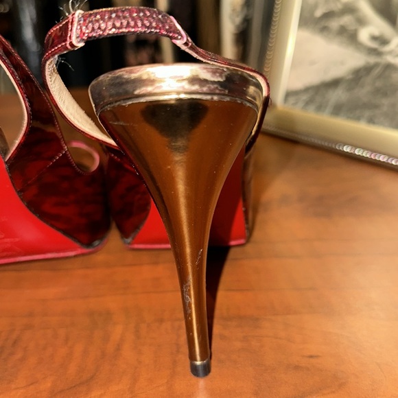 Christian Louboutin Two Tone Slingbacks - Picture 8 of 14